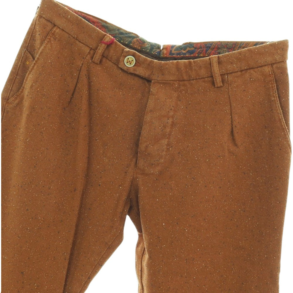 【中古】【未使用】ベルウィッチ BERWICH sc dandy コットンポリエステル カジュアルスラックスパンツ ブラウン【サイズ50】【 状態ランクS 】【 メンズ 】