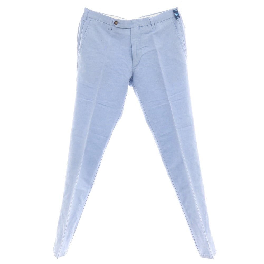 J4053 美品 ロータ 25SS 581リネン1Pスラックス インディゴ 50 J4053
