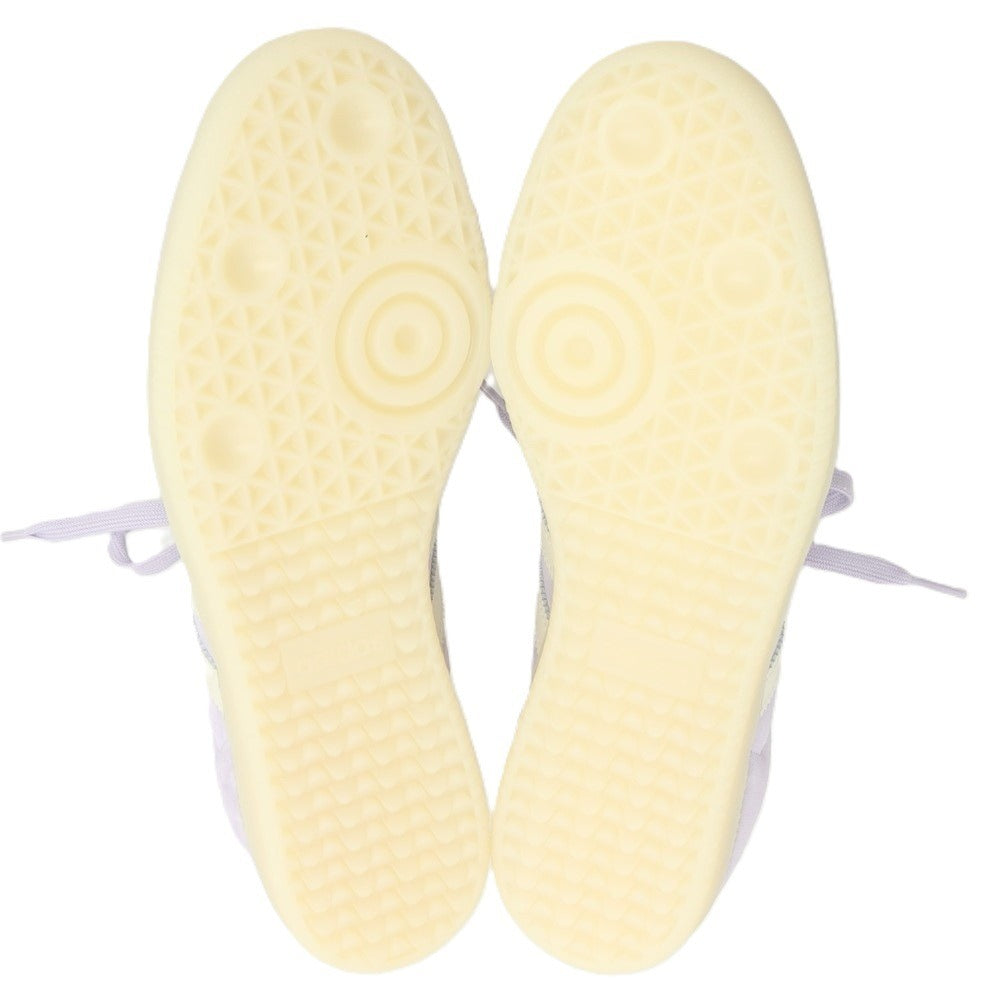 【中古】【未使用】アディダス adidas SAMBA スエード スニーカー ライトパープル【サイズ27.5】【 状態ランクS 】【 メンズ 】