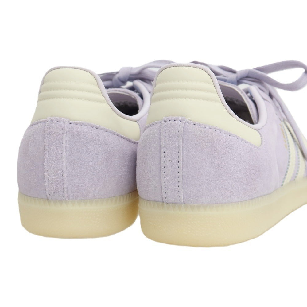 【中古】【未使用】アディダス adidas SAMBA スエード スニーカー ライトパープル【サイズ27.5】【 状態ランクS 】【 メンズ 】
