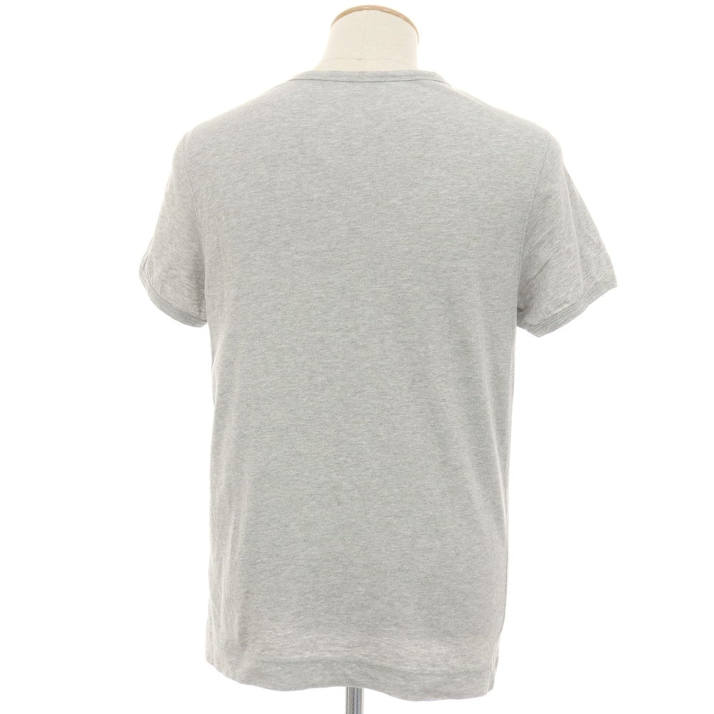 【中古】チルコロ1901 CIRCOLO 1901 コットン ヘンリーネック 半袖Tシャツ グレー【サイズS】【 状態ランクB 】【 メンズ 】