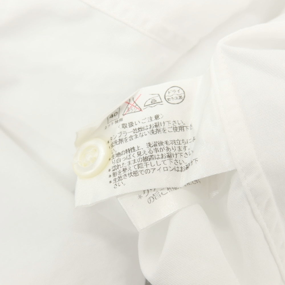 【中古】ポールスミス Paul Smith コットン セミワイドカラー ドレスシャツ ホワイト【サイズS】【 状態ランクB 】【 メンズ 】