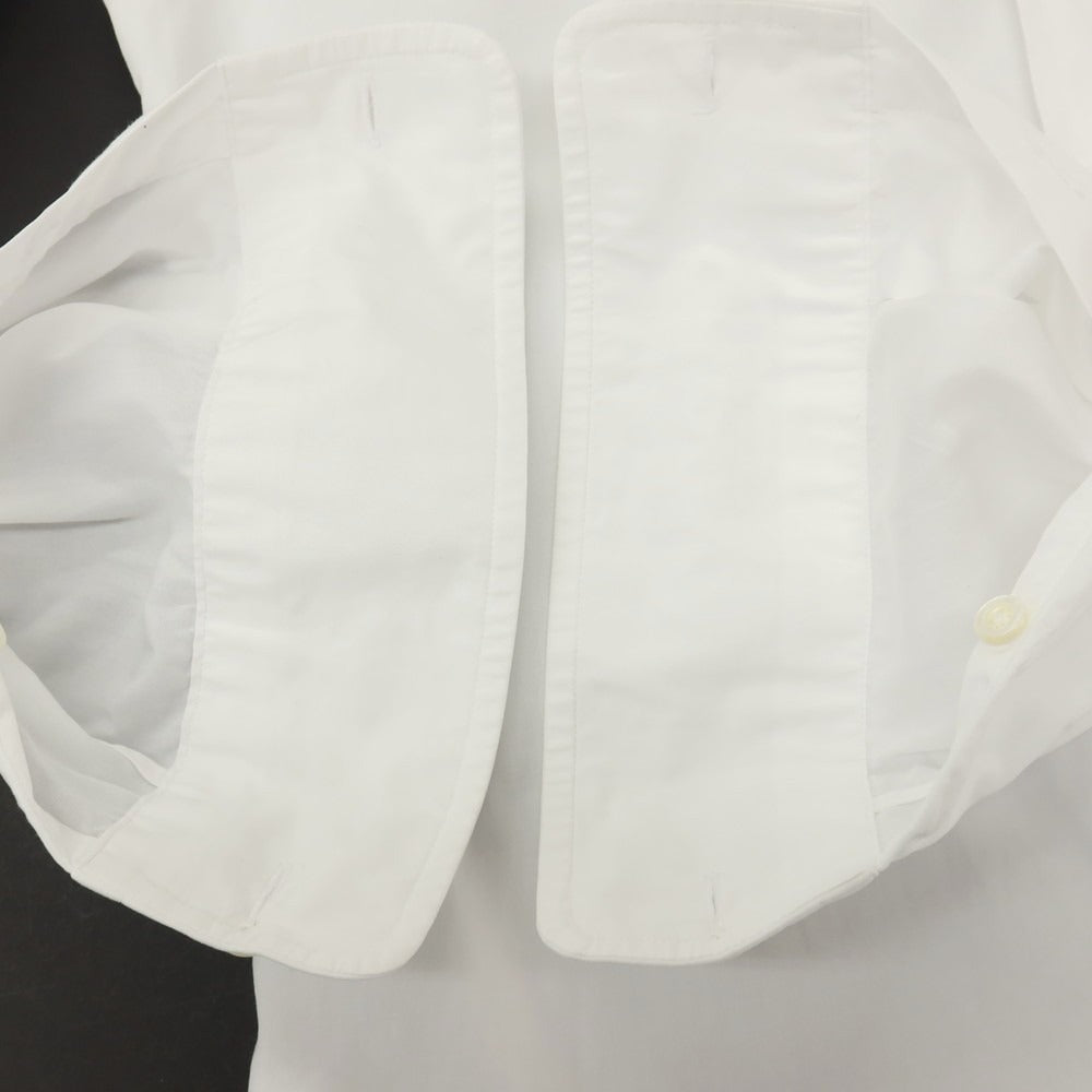 【中古】ポールスミス Paul Smith コットン セミワイドカラー ドレスシャツ ホワイト【サイズS】【 状態ランクB 】【 メンズ 】