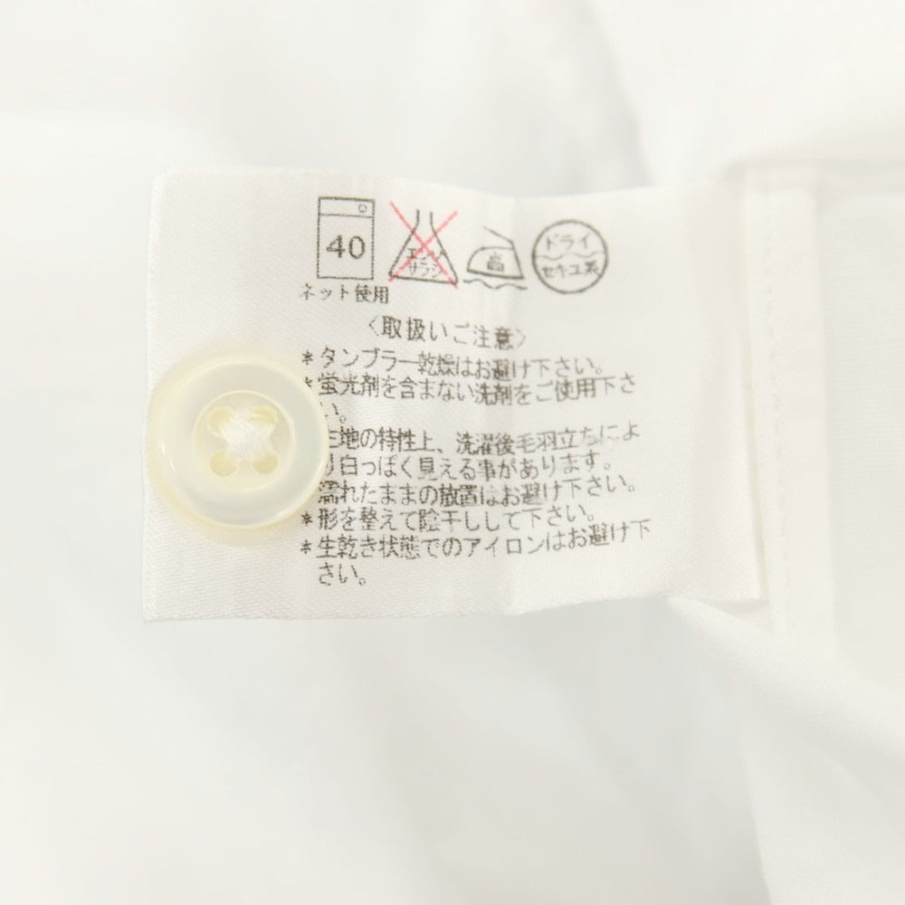 【中古】ポールスミス Paul Smith コットン セミワイドカラー ドレスシャツ ホワイト【サイズS】【 状態ランクC 】【 メンズ 】