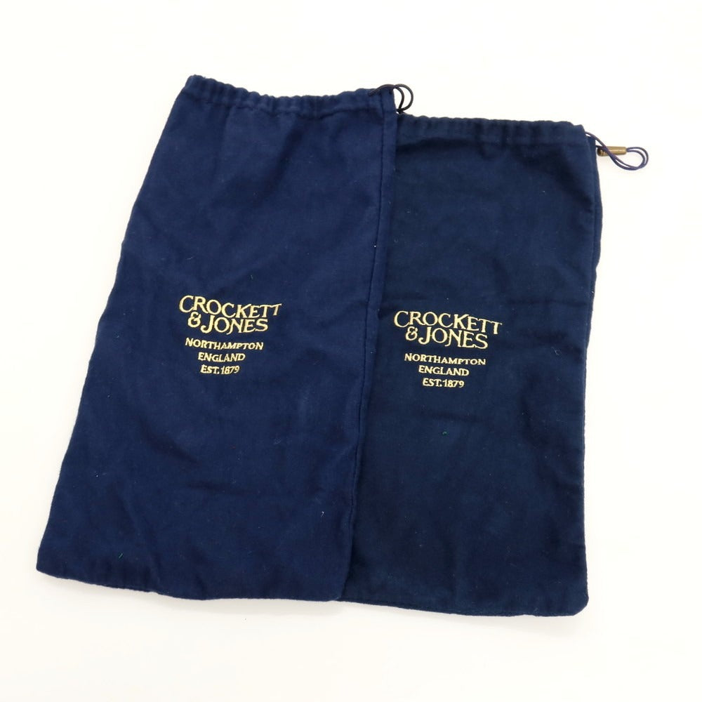 【中古】クロケットアンドジョーンズ CROCKETT&JONES AUDLEY 9447 ドレスシューズ ブラック【サイズ7D】【 状態ランクC 】【 メンズ 】