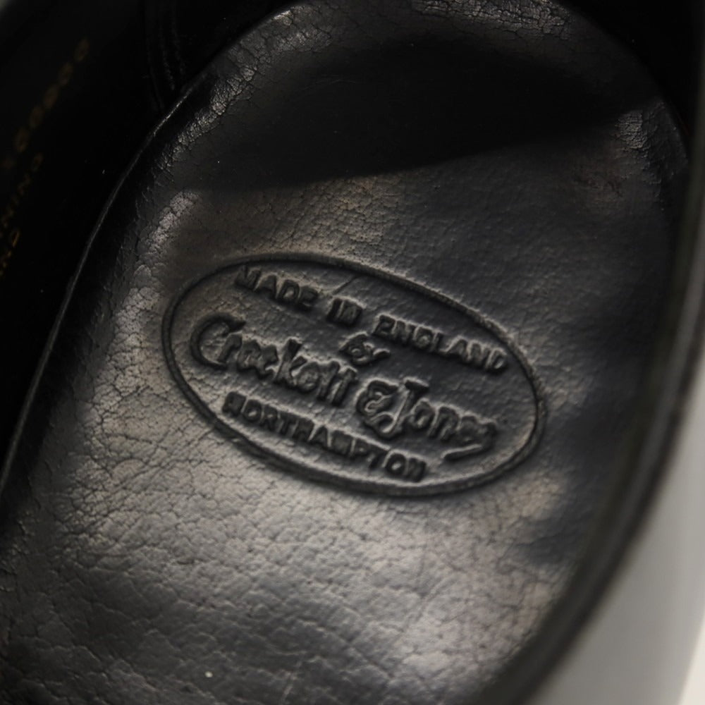【中古】クロケットアンドジョーンズ CROCKETT&JONES AUDLEY 9447 ドレスシューズ ブラック【サイズ7D】【 状態ランクC 】【 メンズ 】