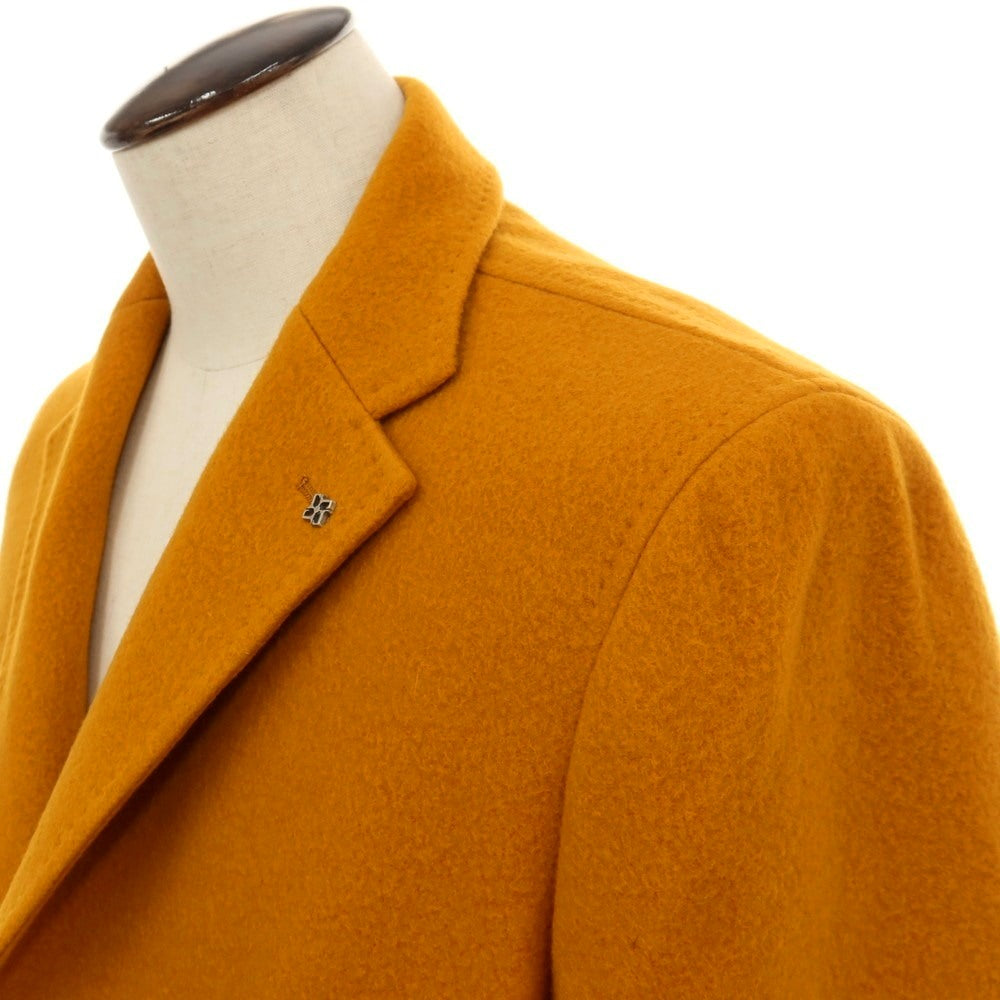 【新品】タリアトーレ TAGLIATORE COLORADO ウールナイロン チェスターフィールドコート オレンジ【サイズ50】【 状態ランクN 】【 メンズ 】