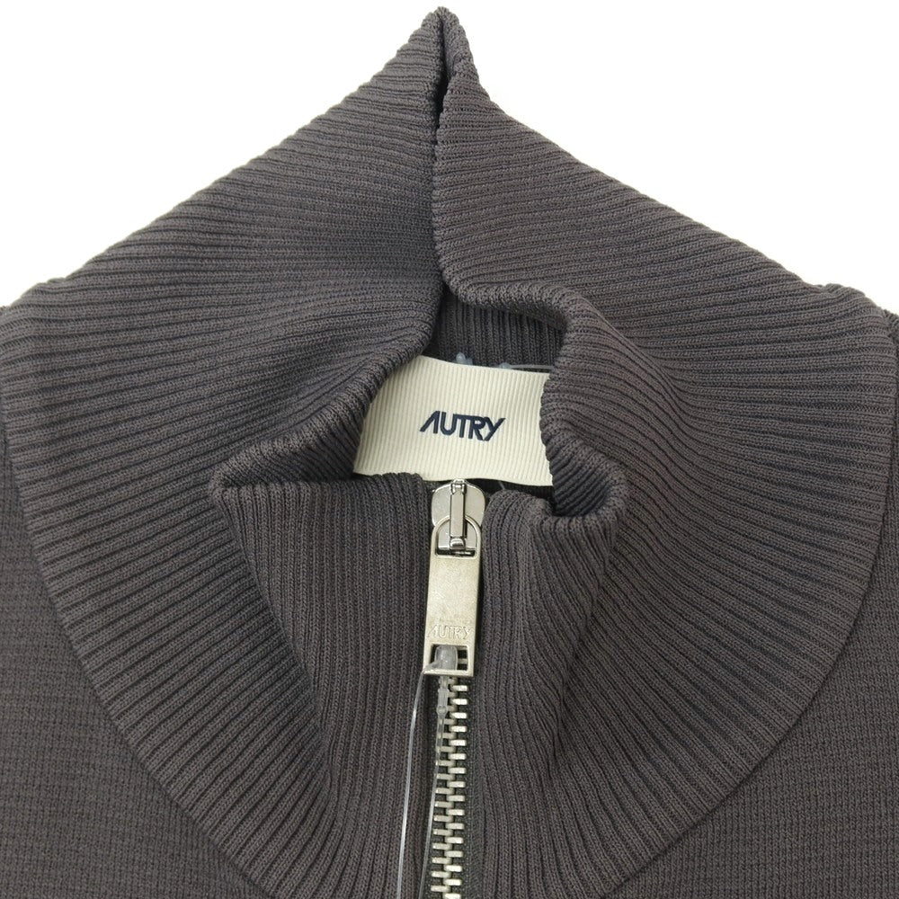 【新品】オートリー AUTRY JACKET MAIN MAN KNIT ジップアップ ニット ジャージ グレー【サイズS】【 状態ランクN 】【 メンズ 】