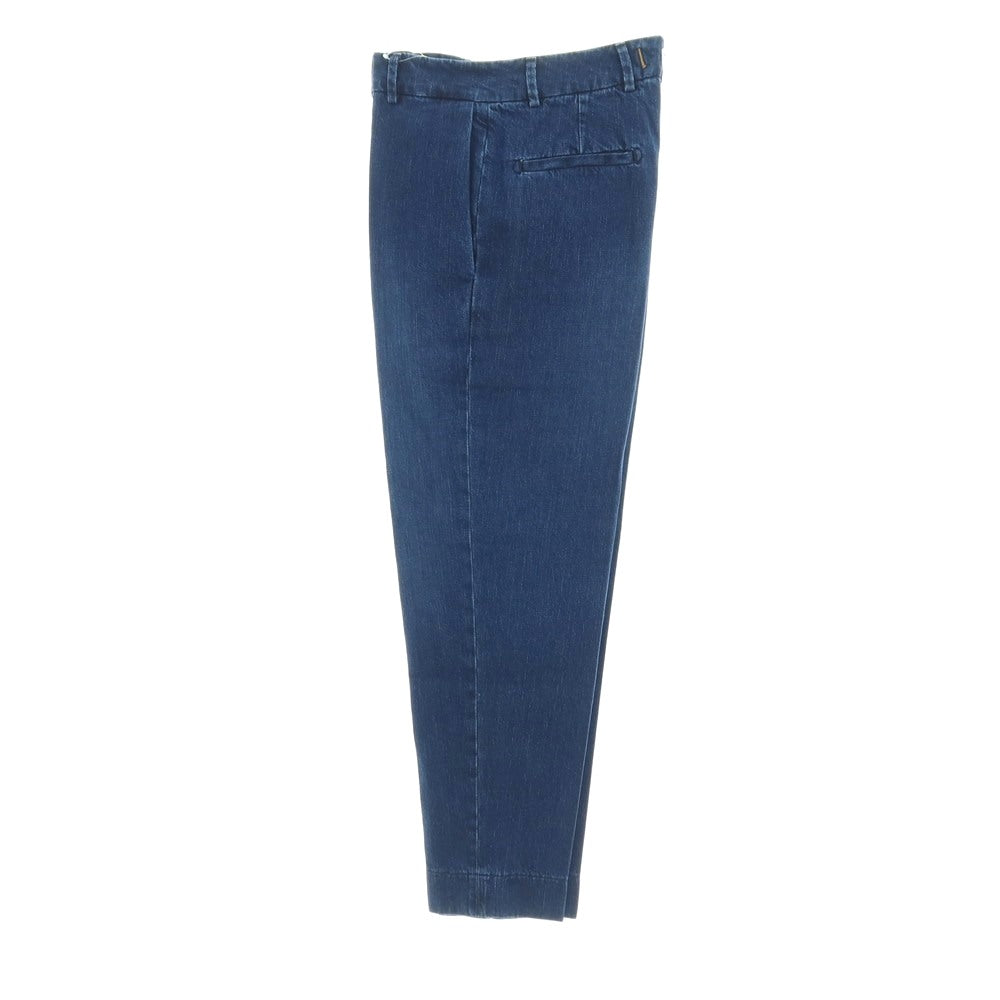 【新品】ボネール BONHEUR CHIBA コットン テーパードシルエット デニムパンツ ジーンズ ダークブルー【サイズ30】【 状態ランクN 】【 メンズ 】