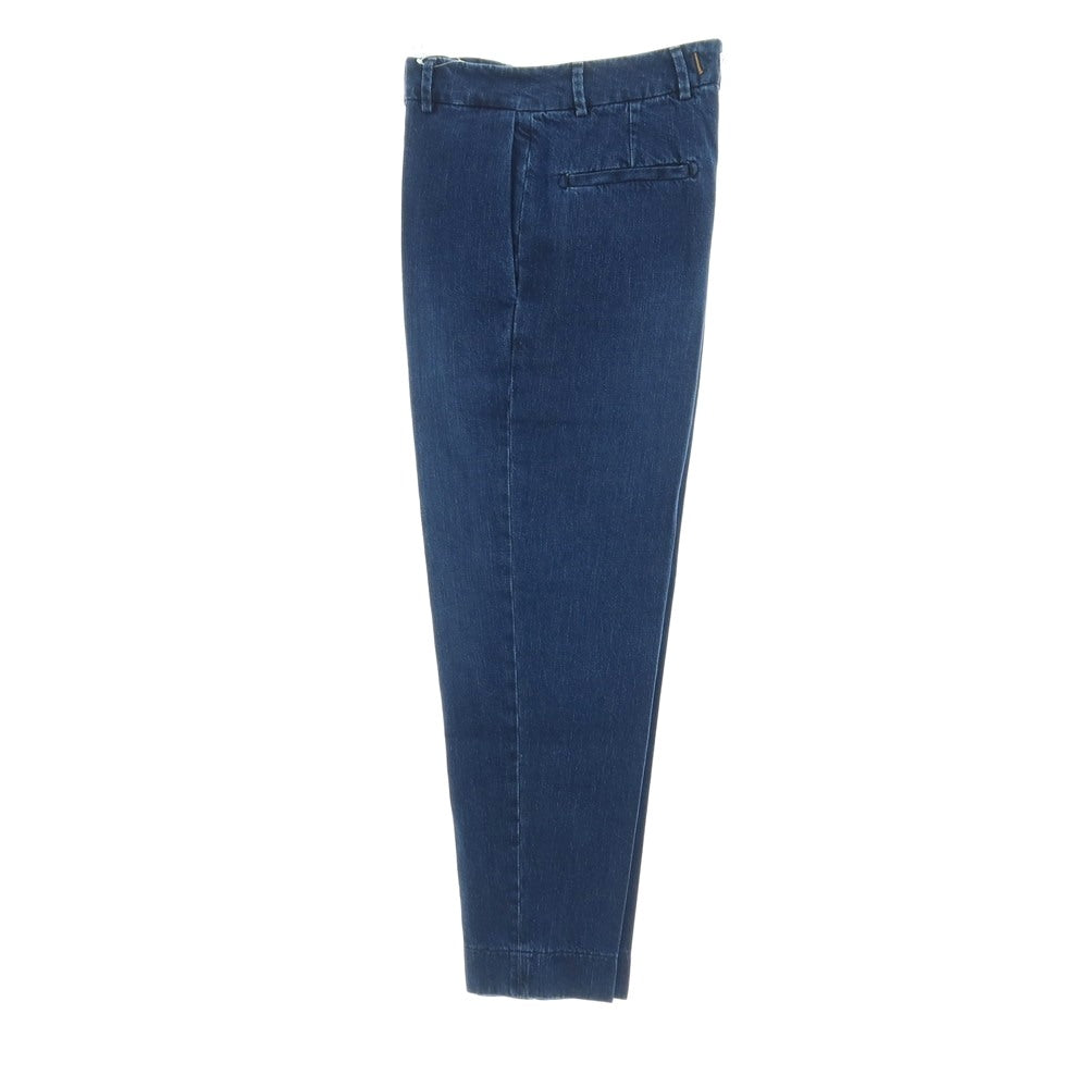 【新品】ボネール BONHEUR CHIBA コットン テーパードシルエット デニムパンツ ジーンズ ダークブルー【サイズ31】【 状態ランクN 】【 メンズ 】