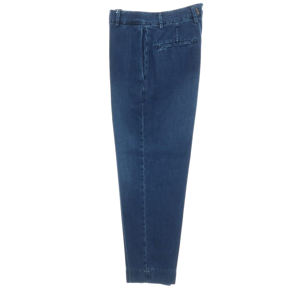 【新品】ボネール BONHEUR CHIBA コットン テーパードシルエット デニムパンツ ジーンズ ダークブルー【サイズ32】【 状態ランクN 】【 メンズ 】