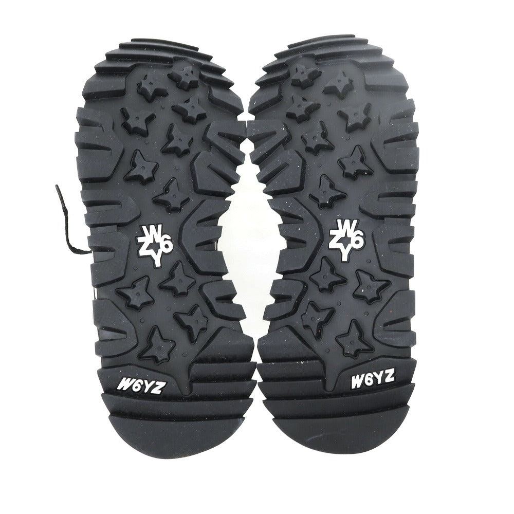【新品】ウィズ(W6YZ) W6YZ BRM241-1B77 ナイロン スエード スニーカー グレーxレッド【サイズ44】【 状態ランクN 】【 メンズ 】