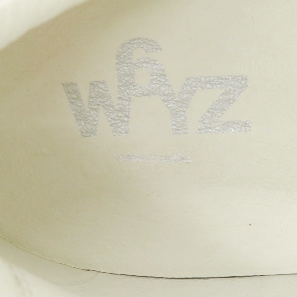 【新品】ウィズ(W6YZ) W6YZ WI190-10031 ナイロン スエード スニーカー イエローxホワイト【サイズ44】【 状態ランクN 】【 メンズ 】