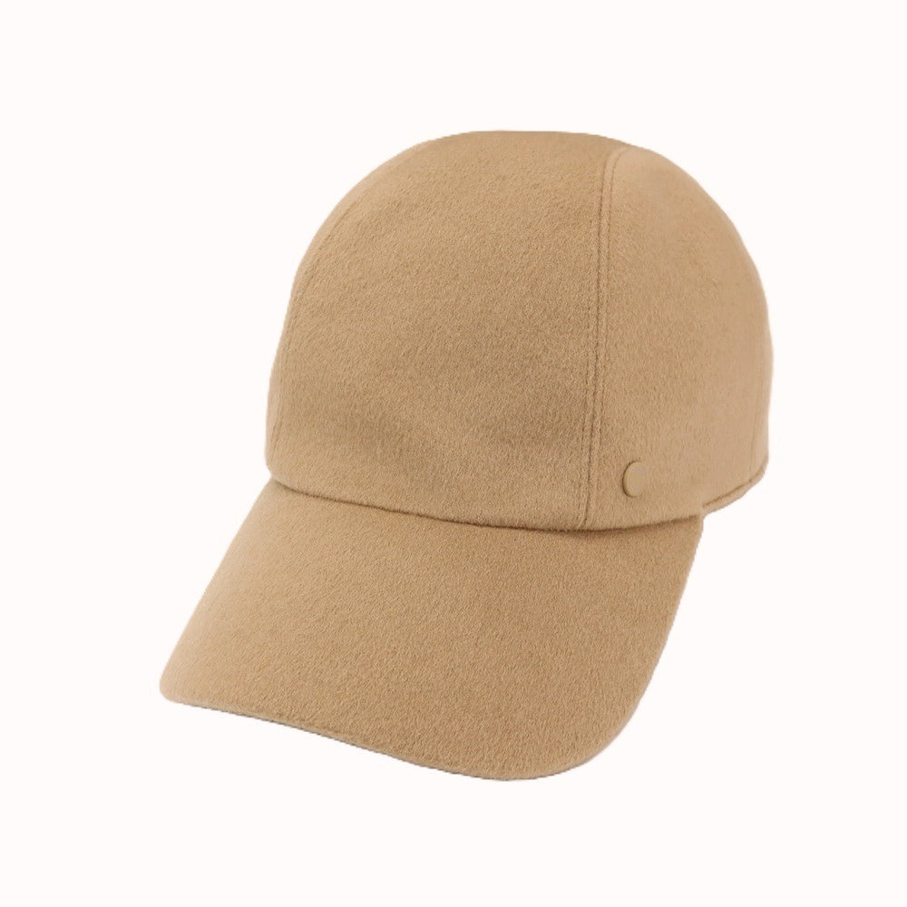 【中古】エルメス HERMES カシミヤ セリエ キャップ 帽子 キャメルベージュ【サイズ59】【 状態ランクA 】【 メンズ 】