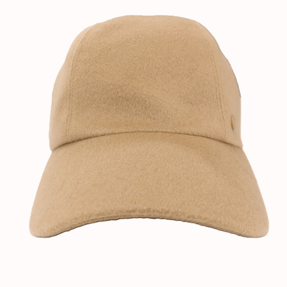 【中古】エルメス HERMES カシミヤ セリエ キャップ 帽子 キャメルベージュ【サイズ59】【 状態ランクA 】【 メンズ 】