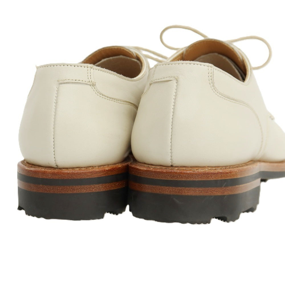 【中古】【未使用】クロケットアンドジョーンズ CROCKETT&JONES WEXFORD カーフ ドレスシューズ クリーム【サイズ5 1/2E】【 状態ランクS 】【 メンズ 】