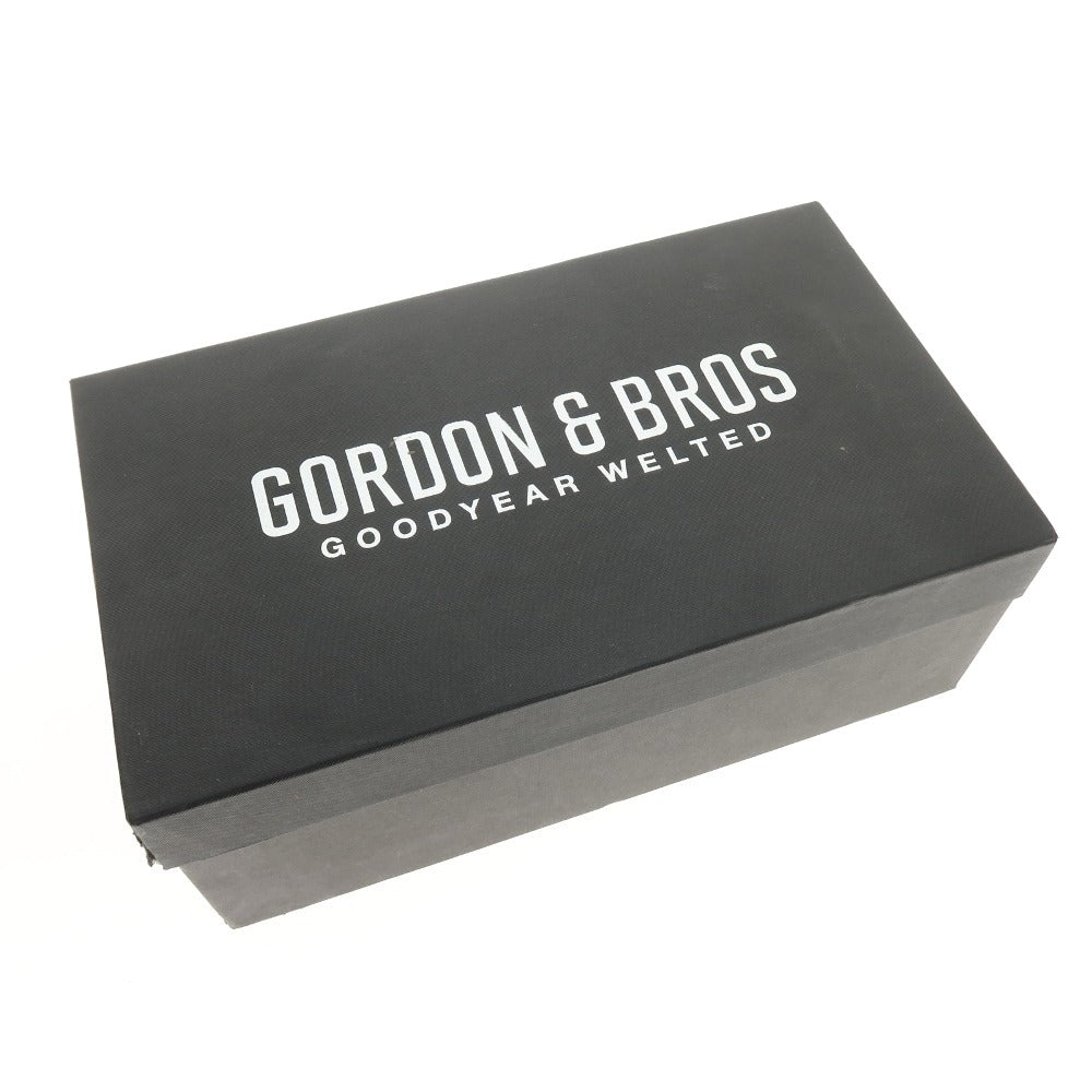 【中古】【未使用】ゴードンアンドブロス GORDON & BROS レザー ドレスシューズ ブラウン【サイズ39】【 状態ランクS 】【 メンズ 】