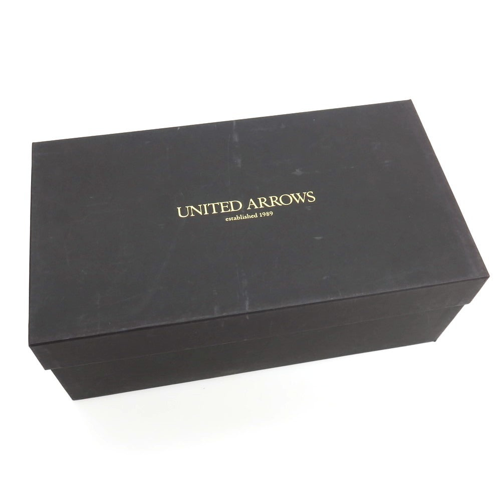 【中古】ユナイテッドアローズ UNITED ARROWS ヌバック ドレスシューズ ホワイト【サイズ39 1/2】【 状態ランクA 】【 メンズ 】