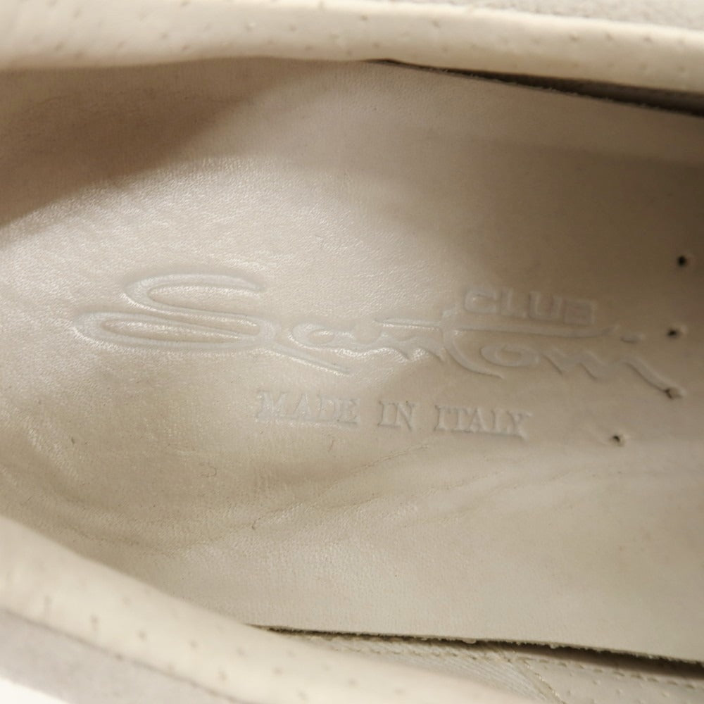 【中古】サントーニ Santoni キャンバス スニーカー ブルー【サイズ6】【 状態ランクB 】【 メンズ 】