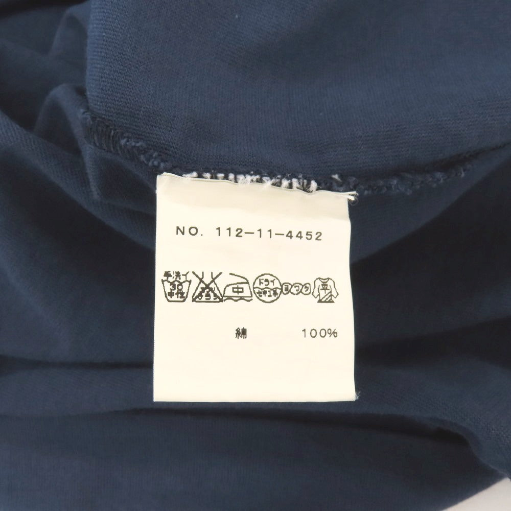 【中古】ドルモア DRUMOHR コットン 半袖ポロシャツ ライトネイビー【サイズM】【 状態ランクC 】【 メンズ 】
