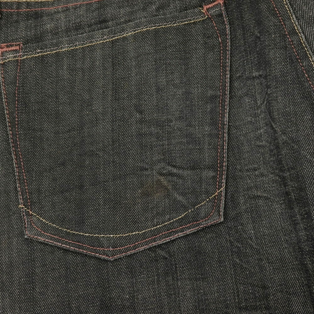 【中古】アーネストソーン earnest sewn コットン フレアシルエット デニムパンツ ジーンズ ブラック【サイズ31】【 状態ランクB 】【 メンズ 】