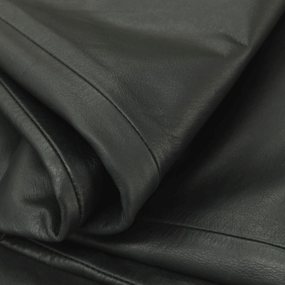 【中古】ポールスミスコレクション PAUL SMITH COLLECTION 牛革 カウレザー 5ポケットパンツ ブラック【サイズ80cm】【 状態ランクC 】【 メンズ 】