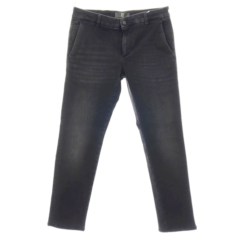 【中古】ピーティートリノ デニム PT TORINO DENIM ストレッチ コットンレーヨンポリエステル デニムパンツ グレーブラック【サイズ31】【 状態ランクA 】【 メンズ 】