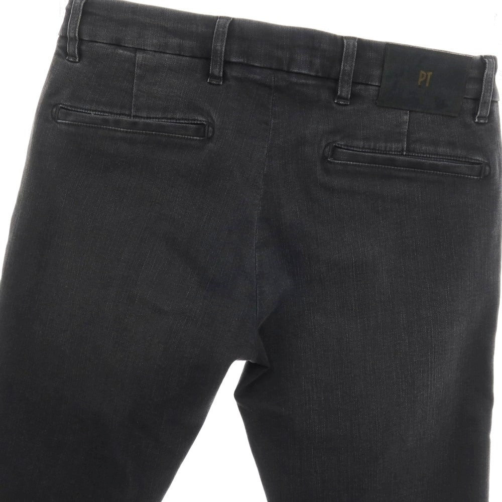 【中古】ピーティートリノ デニム PT TORINO DENIM ストレッチ コットンレーヨンポリエステル デニムパンツ グレーブラック【サイズ31】【 状態ランクA 】【 メンズ 】