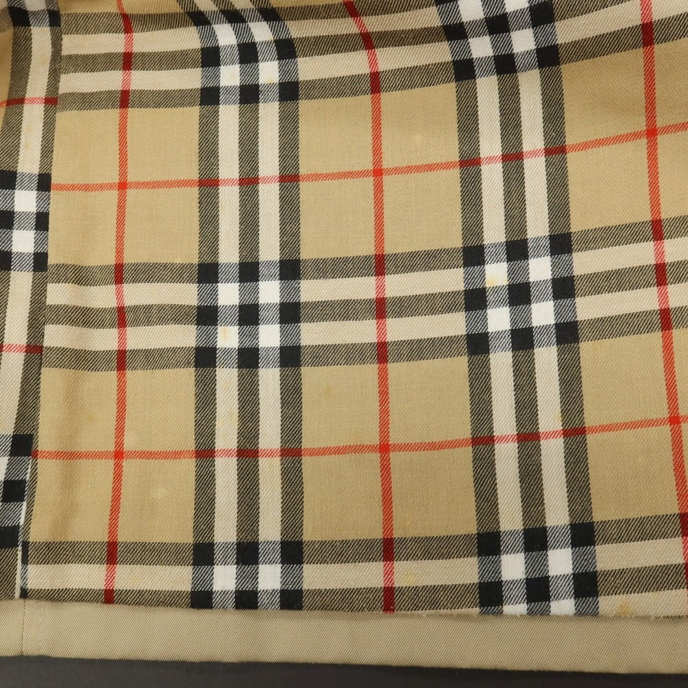 【中古】バーバリーズ Burberrys コットンポリエステル ステンカラーコート ベージュ【サイズ表記なし(M位)】【 状態ランクB 】【 メンズ 】
