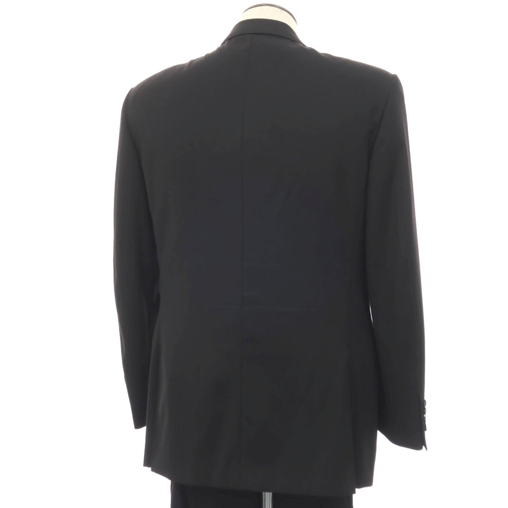 【中古】カナーリ CANALI Super120’S ウール 2つボタンスーツ ブラック【サイズ50】【 状態ランクC 】【 メンズ 】