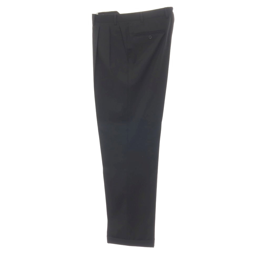 【中古】カナーリ CANALI Super120’S ウール 2つボタンスーツ ブラック【サイズ50】【 状態ランクC 】【 メンズ 】