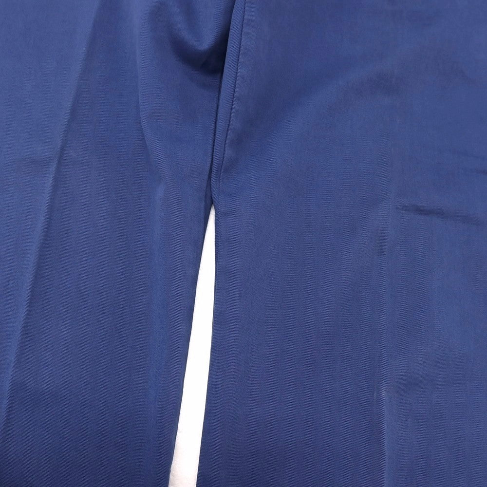 【中古】インコテックス INCOTEX 3 PLY CHINO コットン カジュアルスラックスパンツ ブルー【サイズ52】【 状態ランクC 】【 メンズ 】