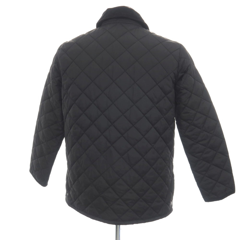 【中古】バブアー Barbour ナイロン 中綿入り キルティングブルゾン ブラック【サイズ40】【 状態ランクB 】【 メンズ 】