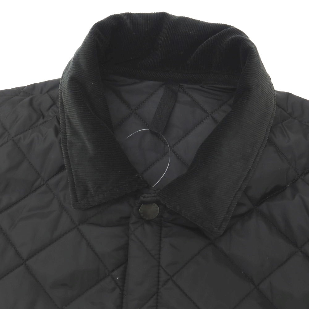 【中古】バブアー Barbour ナイロン 中綿入り キルティングブルゾン ブラック【サイズ40】【 状態ランクB 】【 メンズ 】
