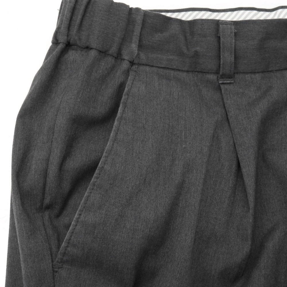【中古】ビームス BEAMS ポリエステルレーヨンポリウレタン イージースラックスパンツ グレー【サイズM】【 状態ランクB 】【 メンズ 】