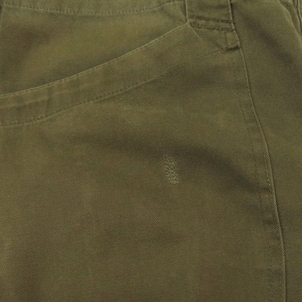 【中古】ミリタリー MILITARY オーストラリア軍 コットンポリエステル カーゴパンツ オリーブ【サイズ96-100 V-VI】【 状態ランクC 】【 メンズ 】