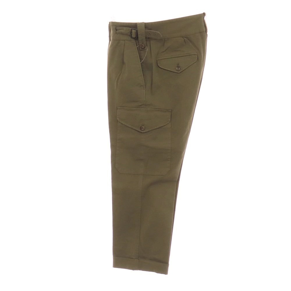 【中古】ジーティーアー G.T.A GHURKA CARGO ストレッチ コットン グルカカーゴパンツ オリーブ【サイズ46】【 状態ランクB 】【 メンズ 】