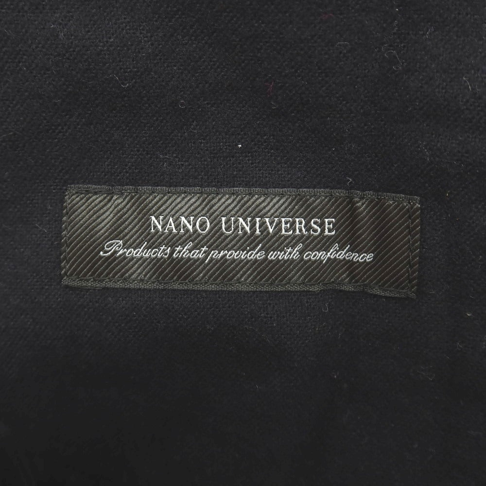 【中古】ナノユニバース nano universe ストレッチ コットン コーデュロイパンツ ブラック【サイズS】【 状態ランクB 】【 メンズ 】