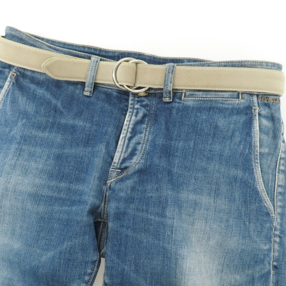 【中古】ユナイテッドアローズ UNITED ARROWS スエード レザー ダブルリング ベルト サンドベージュ【サイズL】【 状態ランクB 】【 メンズ 】