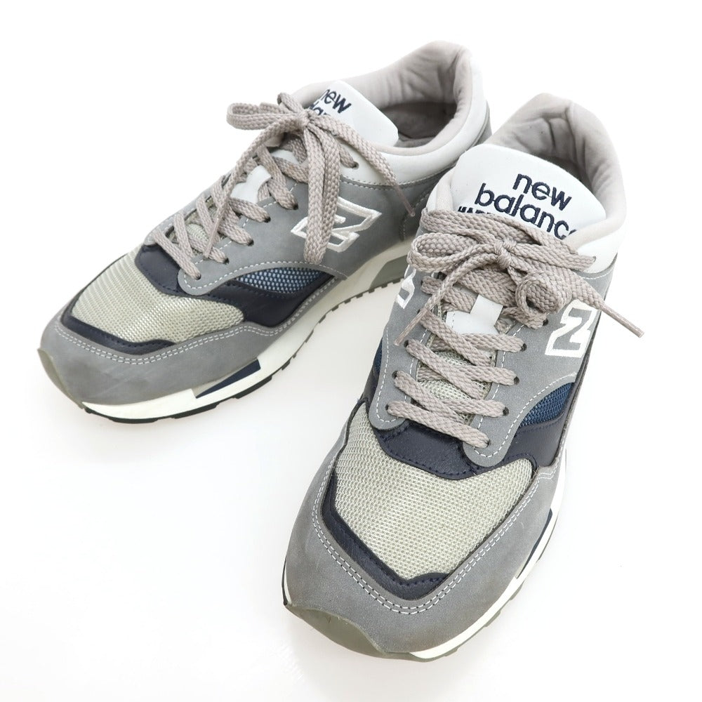 【中古】ニューバランス NEW BALANCE U1500UKG スエード スニーカー グレー【サイズ27】【 状態ランクB 】【 メンズ 】