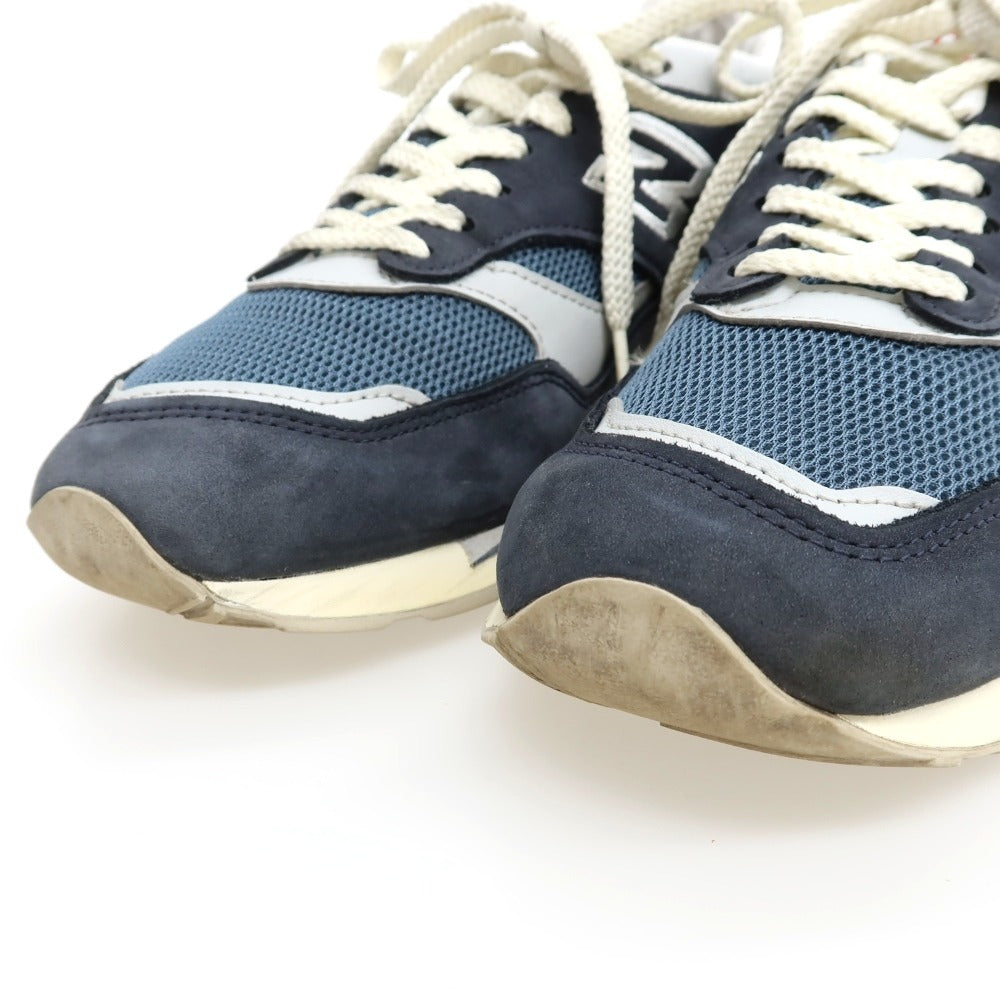 【中古】ニューバランス NEW BALANCE U1500VNV スエード スニーカー ネイビー【サイズ27】【 状態ランクB 】【 メンズ 】