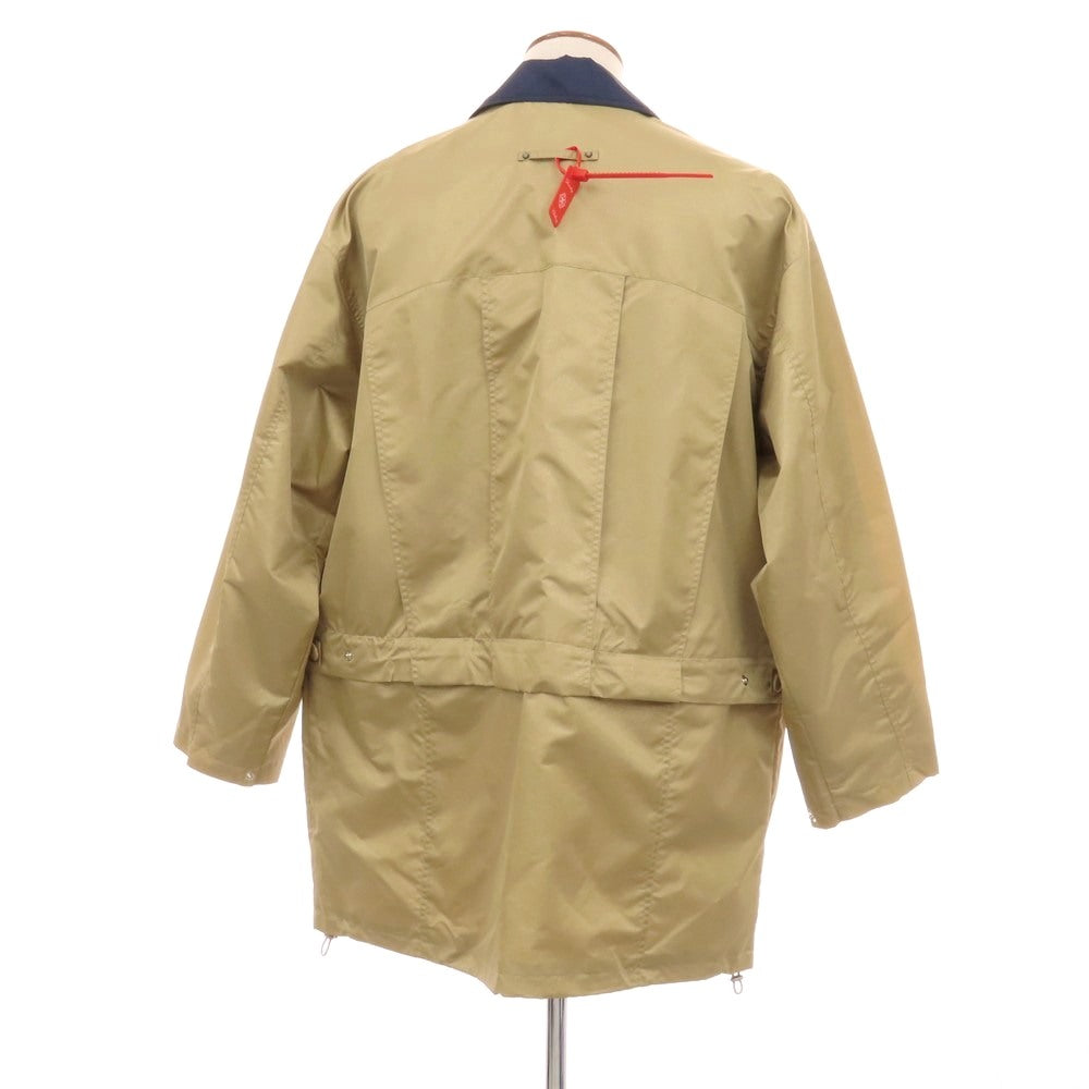 【中古】グラシアボーイ GLACIERBOY ポリエステル デタッチャブル 2WAY コート ベージュ【サイズ2】【 状態ランクB 】【 メンズ 】
