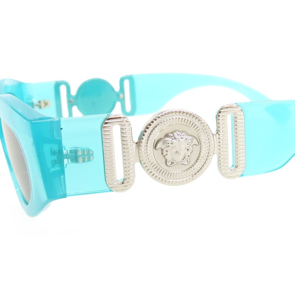 【中古】ヴェルサーチ VERSACE サングラス クリアブルー【サイズ51□18_140】【 状態ランクB 】【 ユニセックス 】