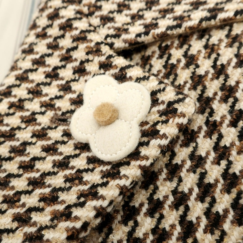 【中古】ラルディーニ LARDINI チェスターフィールドコート ブラウンxベージュ【サイズ44 7REG】【 状態ランクB 】【 メンズ 】