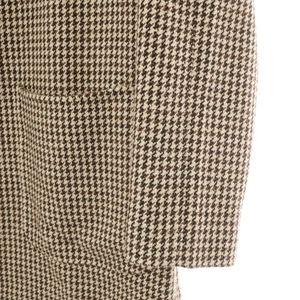 【中古】ラルディーニ LARDINI チェスターフィールドコート ブラウンxベージュ【サイズ44 7REG】【 状態ランクB 】【 メンズ 】