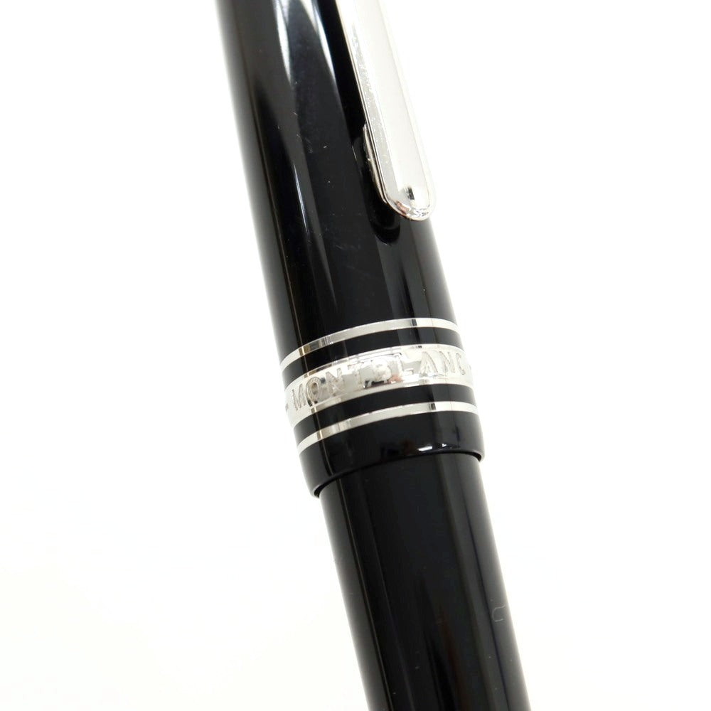 【中古】モンブラン MONTBLANC マイスターシュテック ボールペン ブラックxシルバー【 状態ランクB 】【 メンズ 】