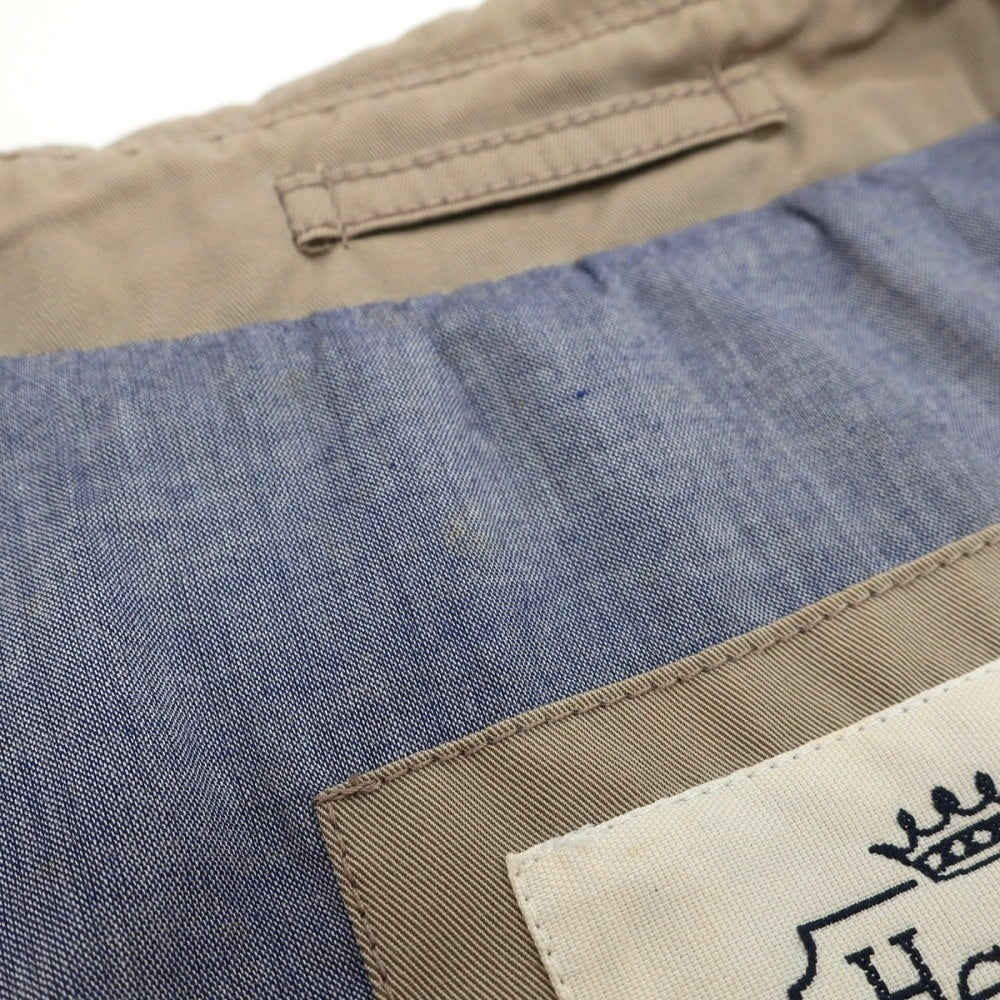 【中古】ヘルノ Herno コットンナイロン トレンチコート ベージュ【サイズ48】【 状態ランクC 】【 メンズ 】