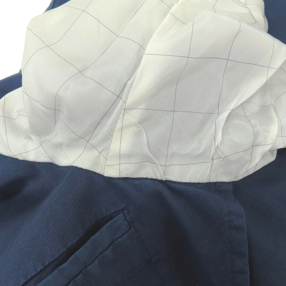 【中古】ボリオリ BOGLIOLI COAT ストレッチ コットン 3B カジュアルジャケット ライトネイビー【サイズ44】【 状態ランクC 】【 メンズ 】