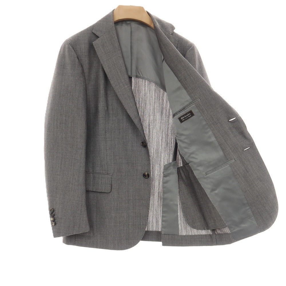【中古】スティレ ラティーノ STILE LATINO ウールモヘヤ 3つボタンスーツ グレー【サイズ50】【 状態ランクB 】【 メンズ 】
