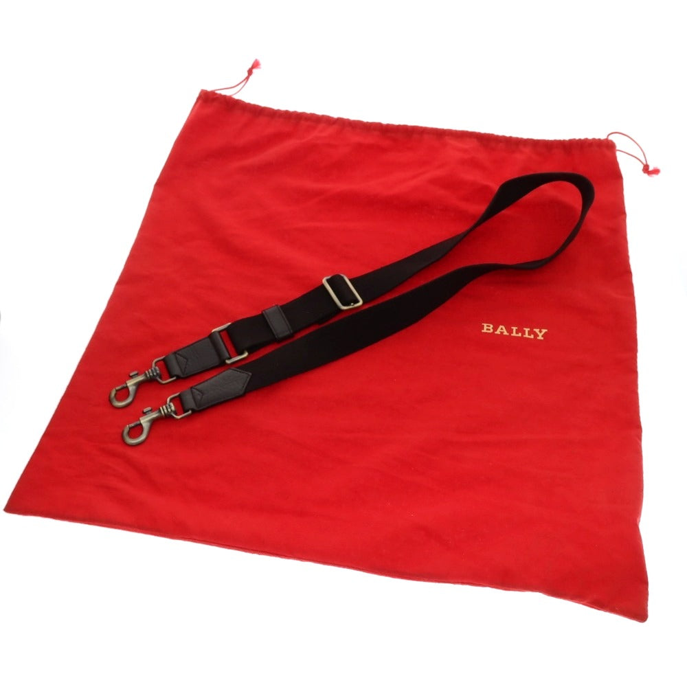 【中古】バリー BALLY レザー トートバッグ ダークブラウン【 状態ランクB 】【 メンズ 】